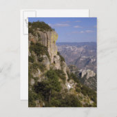 Mexico, staat Chihuahua, Copper Canyon. 2 Briefkaart (Voorkant / Achterkant)
