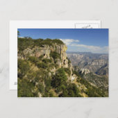 Mexico, staat Chihuahua, Copper Canyon. DIT Briefkaart (Voorkant / Achterkant)