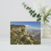 Mexico, staat Chihuahua, Copper Canyon. DIT Briefkaart (Staand voorkant)