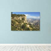 Mexico, staat Chihuahua, Copper Canyon. DIT Canvas Afdruk (Insitu (Houten vloer))