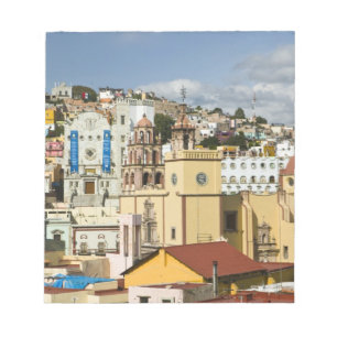 Mexico, staat Guanajuato, Guanajuato. Basiliek Notitieblok