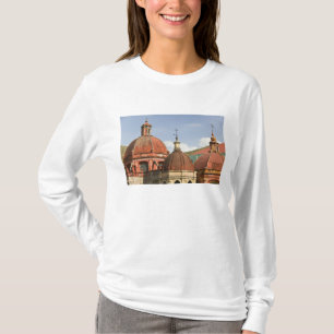 Mexico, staat Guanajuato, Guanajuato. Templo de T-shirt