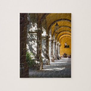 Mexico, staat Guanajuato, San Miguel de Allende. Legpuzzel