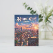 Mexico-Stad Briefkaart (Staand voorkant)