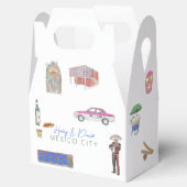 Mexico Stad Favoriet Box Bedankdoosjes (Geopend)