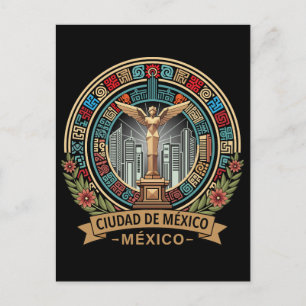 Mexico-Stad Mexico Centraal-Amerika Briefkaart