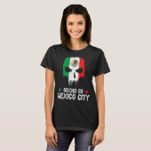 Mexico-Stad Mexico - Mexicaanse vlag - Mexico T-shirt (Voorkant volledig)