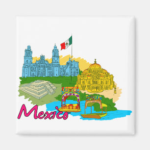 Mexico-Stad - Mexico.png Magneet