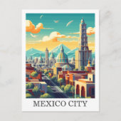 Mexico-Stad, Mexico: Reizen Briefkaart (Voorkant)