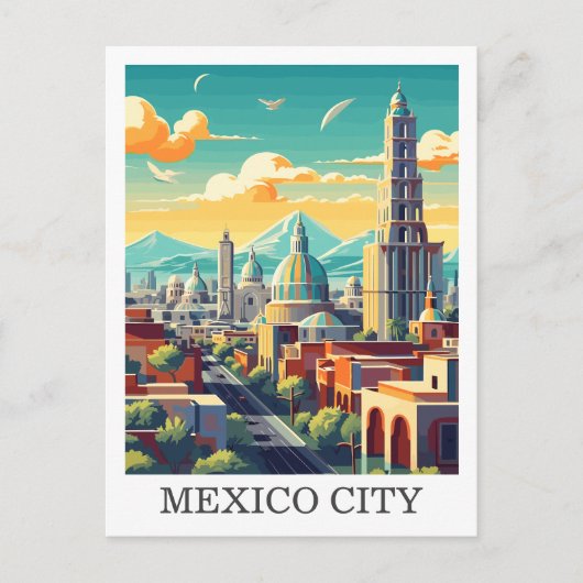 Mexico-Stad, Mexico: Reizen  Briefkaart (Voorkant)
