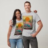 Mexico-stad, mexico-vakantie-poster t-shirt (Unisex)