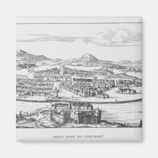 Mexico-stad onder de veroveraar magneet (Voorkant)