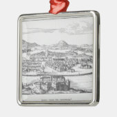 Mexico-stad onder de veroveraar metalen ornament (Links)