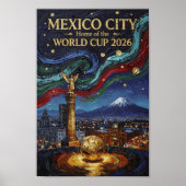 Mexico-Stad Poster (Voorkant)