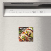 Mexico-Stad Tacos al pastor Magneet (Insitu (Vaatwasser))