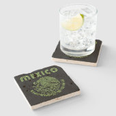 Mexico Stenen Onderzetter (Zijkant)