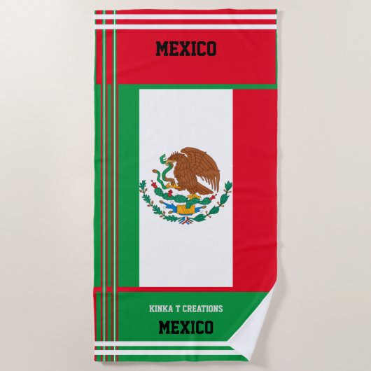 Mexico Strandlaken (Voorkant)