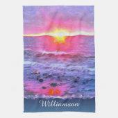 Mexico Sunset 0909 Theedoek (Verticaal)