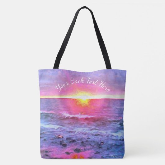 Mexico Sunset 0909 Tote Bag (Achterkant)