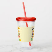 Mexico Symbolen Acryl Drinkbeker (Links)