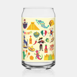 Mexico Symbolen Blikvorm Glas