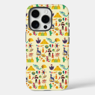 Mexico Symbolen iPhone 16 Pro Hoesje