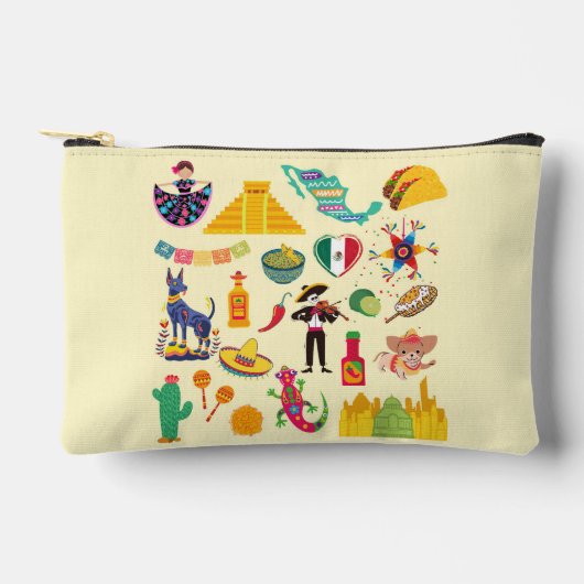 Mexico Symbolen Etui (Voorkant)