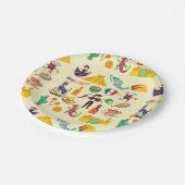 Mexico Symbolen Papieren Bordje (Gekanteld)