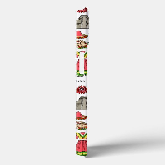 Mexico | Symbolen Patroon Case-Mate iPhone Case (Achterkant / Rechts)