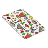 Mexico | Symbolen Patroon Magneet (Rechterzijde)