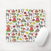 Mexico | Symbolen Patroon Muismat (Met muis)