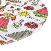 Mexico | Symbolen Patroon Snijplank (Hoek)