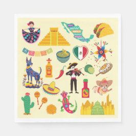 Mexico Symbolen Servet