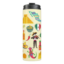 Mexico Symbolen Thermosbeker