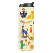 Mexico Symbolen Thermosbeker (Gedraaid links)