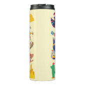 Mexico Symbolen Thermosbeker (Achterkant)