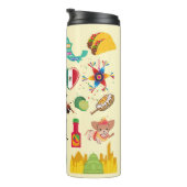 Mexico Symbolen Thermosbeker (Geroteerd rechts)