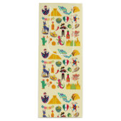 Mexico Symbolen Wijn Cadeautas (Voorkant)