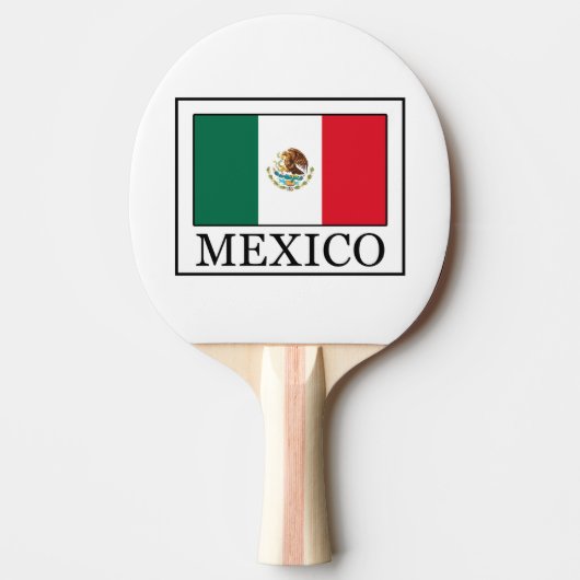 Mexico Tafeltennisbatje (Voorkant)