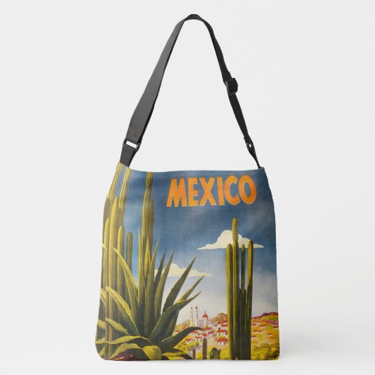 Mexico-Tas Crossbody Tas (Achterkant)