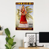 Mexico Tehuantepec Poster (Thuiskantoor)