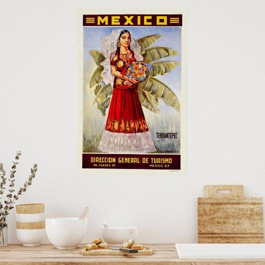 Mexico Tehuantepec Poster (Keuken)