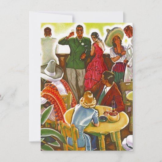 Mexico ten zuiden van de Leeg-grens Kaart (Voorkant)