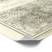 Mexico, Texas, Californië, C Amerika Poster (Hoek)