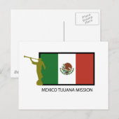 MEXICO TIJUANA MISSIE LDS CTR BRIEFKAART (Voorkant / Achterkant)