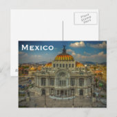 Mexico Toerismereizen Voeg Briefkaart toe (Voorkant / Achterkant)