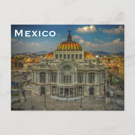 Mexico Toerismereizen Voeg Briefkaart toe (Voorkant)