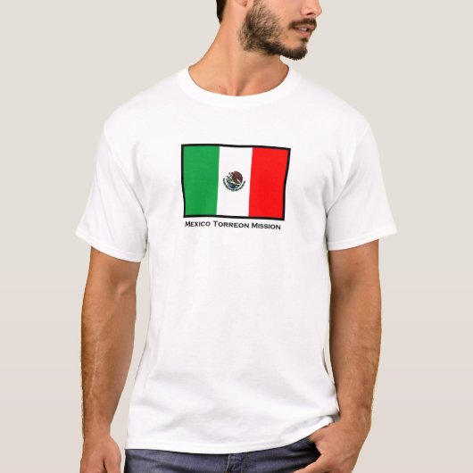 Mexico Torreon LDS Mission T-Shirt (Voorkant)