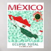 Mexico Total Eclipse-Poster Poster (Voorkant)