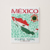 Mexico Totale Eclipse Puzzel Legpuzzel (Verticaal)